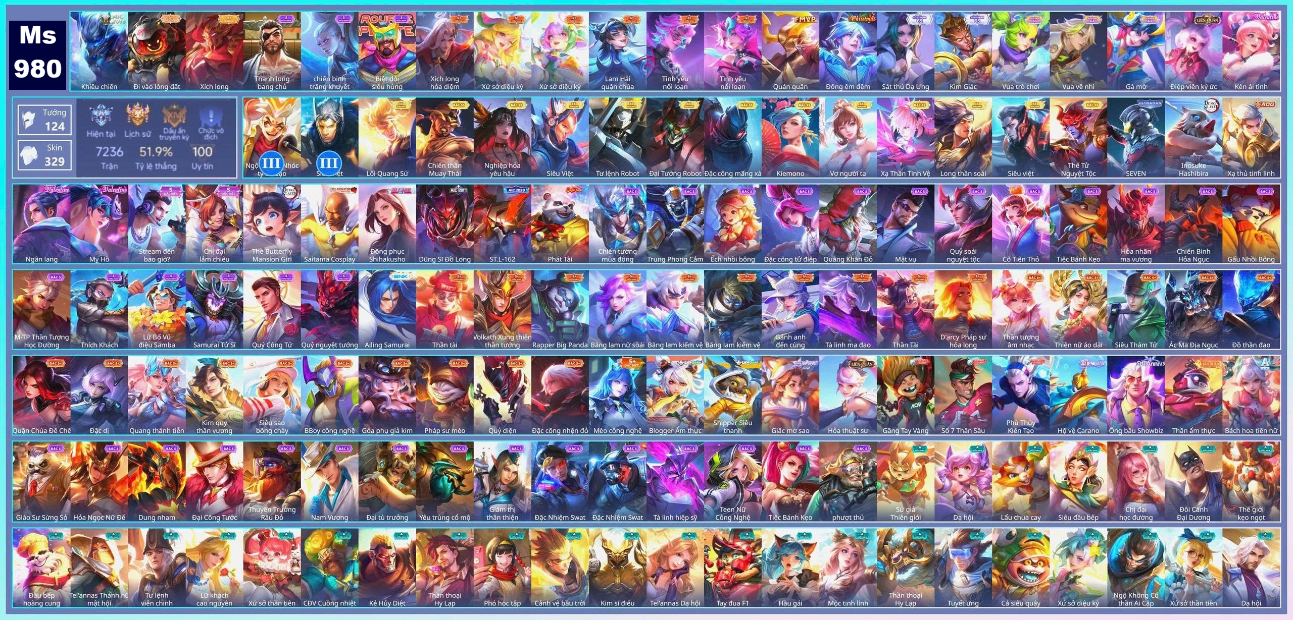 Acc Liên Quân ID 202