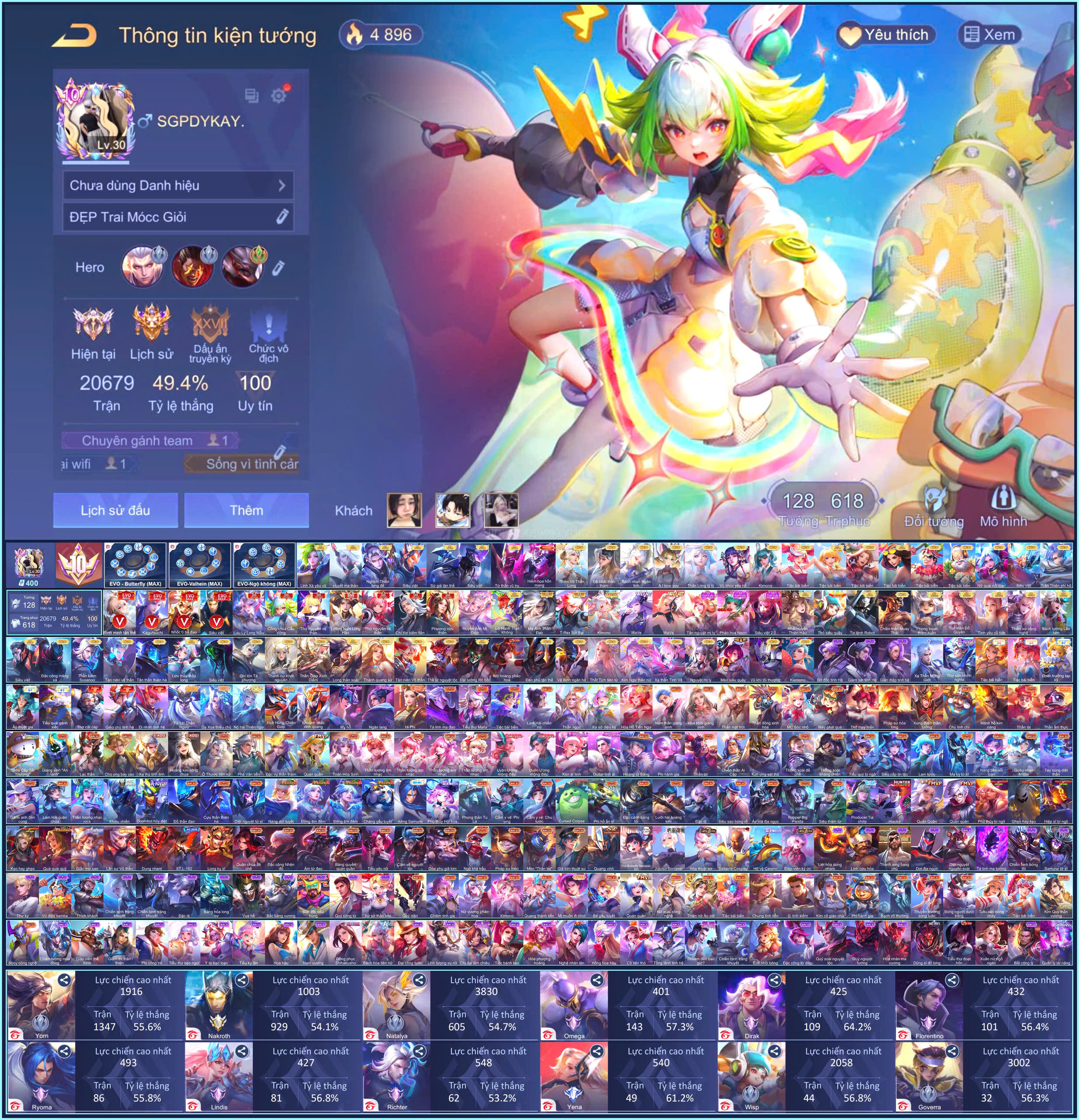 Acc Liên Quân ID 214